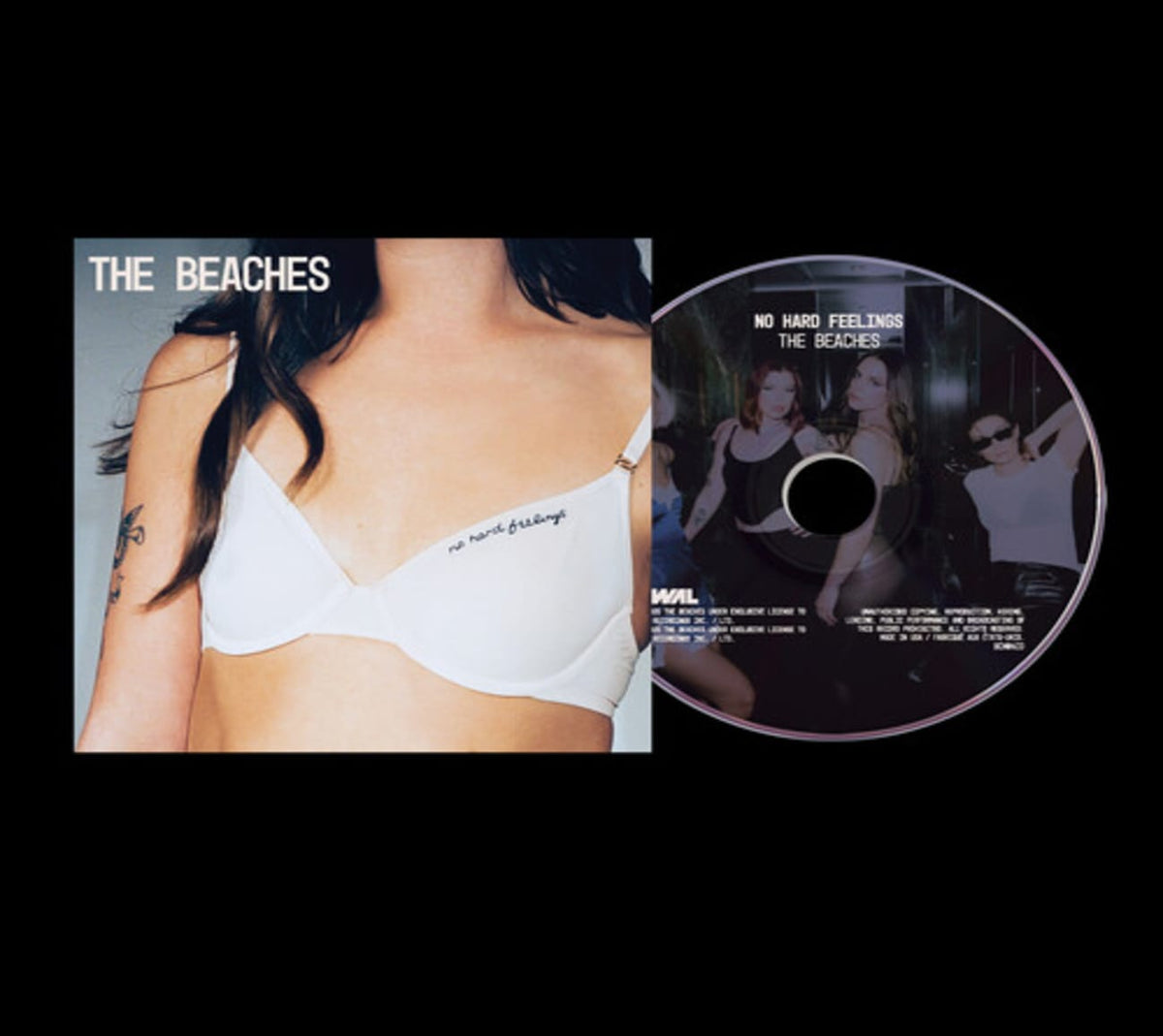 Beaches - No Hard Feelings - (Explicit Cover/Content) - [CD]