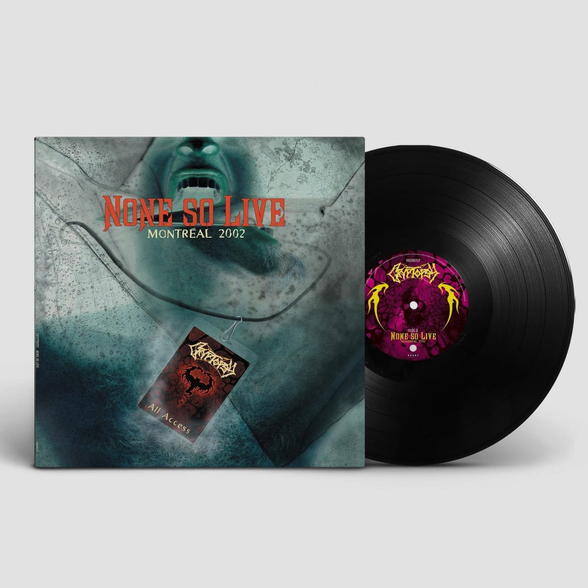 Cryptopsy - NONE SO LIVE - [Vinyl]