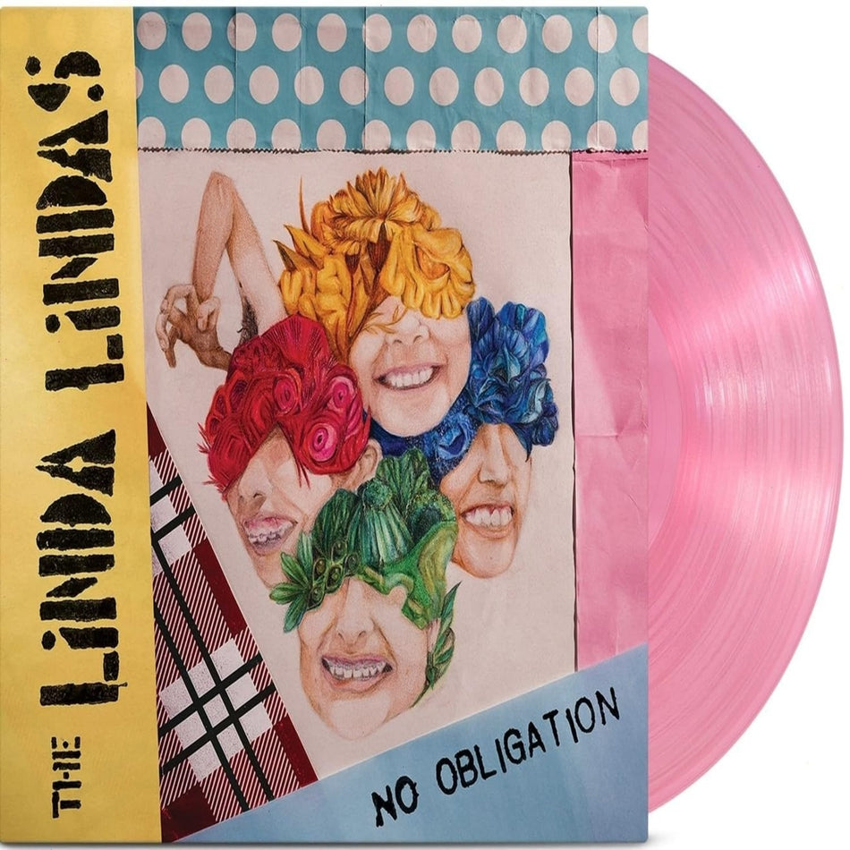 The Linda Lindas - No Obligation (IEX) Translucent Pink - (Indie Exclusive, Colored Vinyl, Pink) - [Vinyl]