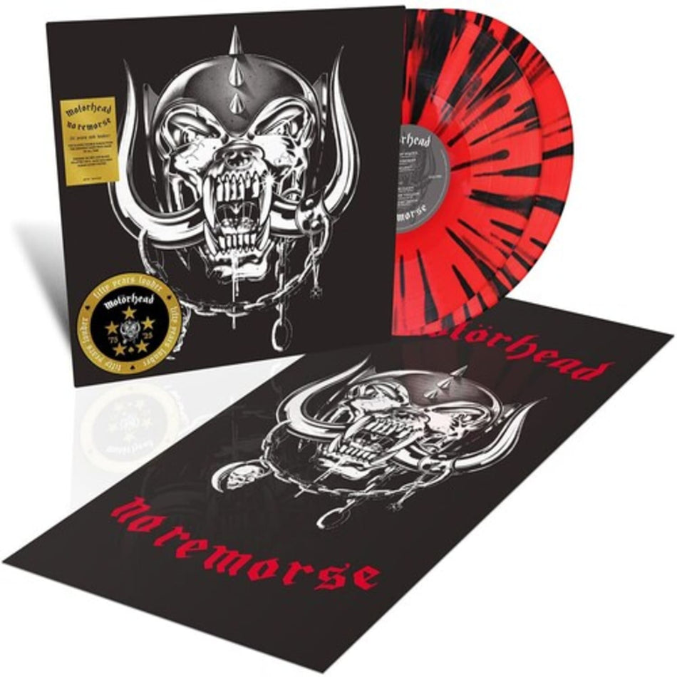 Motorhead - No Remorse [Red/ Black Splatter 2 LP] - (Colored , Red, Black, Anniversary Edition, Splatter) - [Vinyl]