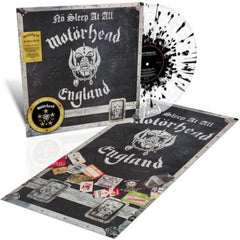 Motorhead - No Sleep At All [Clear/ Black-White Splatter LP] - (Clear , Black, White, Anniversary Edition, Splatter) - [Vinyl]