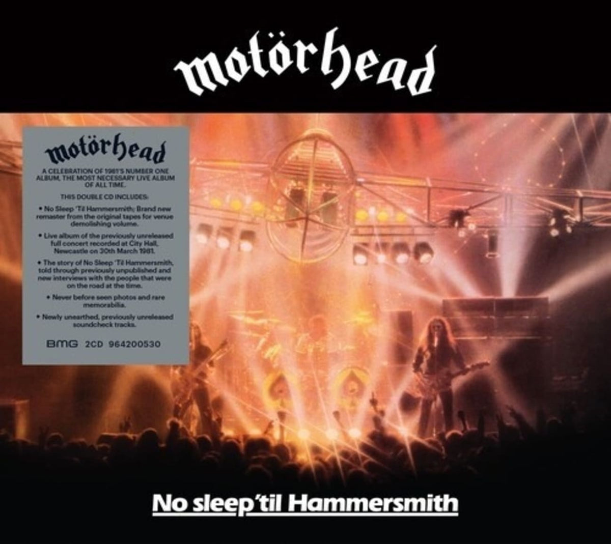 Motorhead - No Sleep 'Til Hammersmith [Explicit Content] - (Parental Advisory Explicit Lyrics, Booklet, Anniversary Edition, Remastered, Digipack Packaging) - [CD]