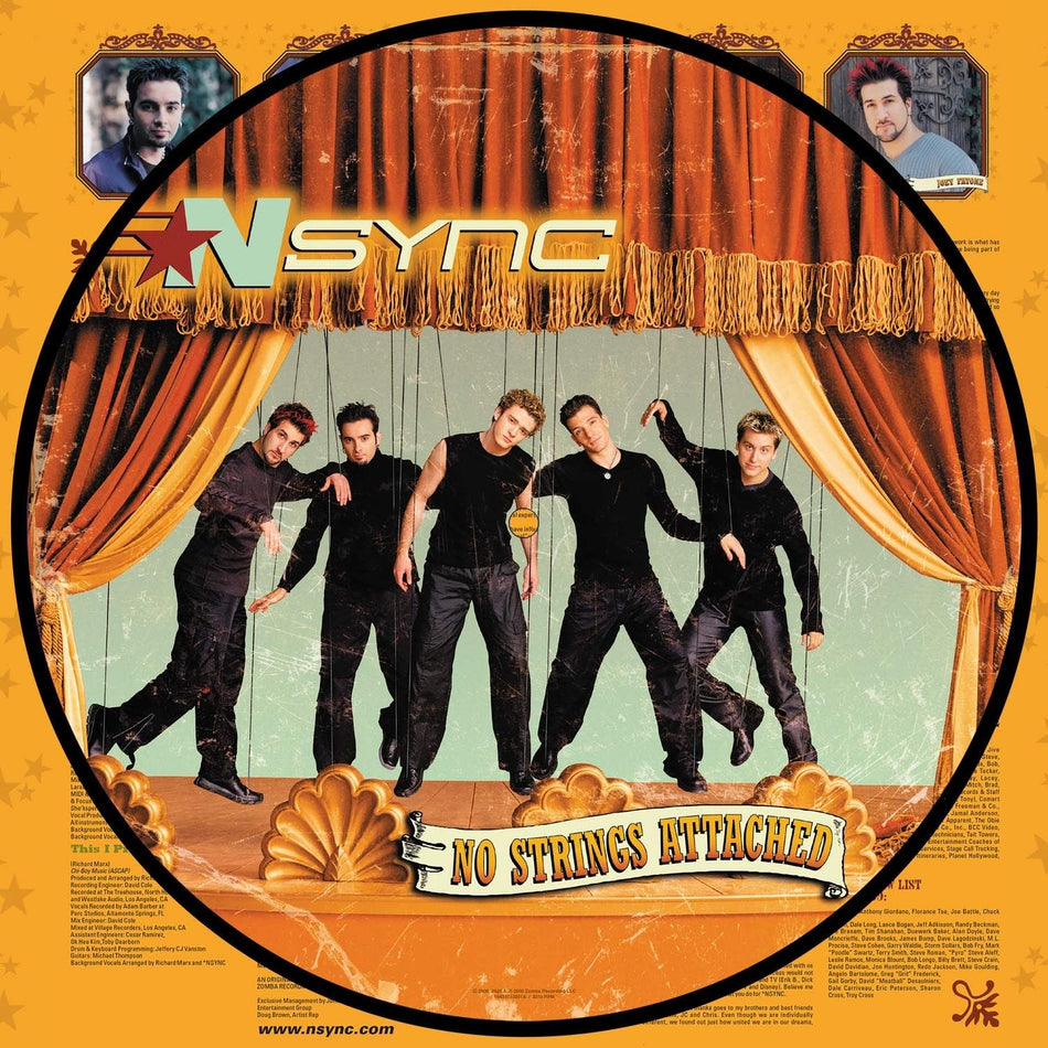 N Sync - No Strings Attached (20th Anniversary Edition) - (Picture Disc Vinyl, 140 Gram Vinyl, Anniversary Edition) - [Vinyl]