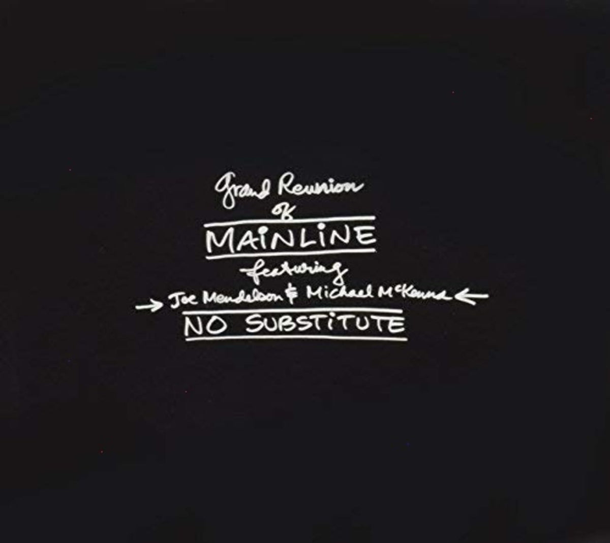 Maineline - No Substitute - [CD]