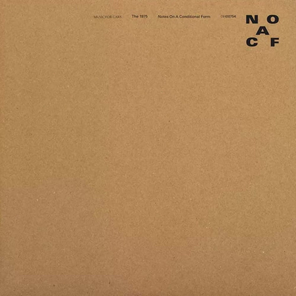 The 1975 - NOTES ON A CONDITIONAL FORM - [Vinyl]