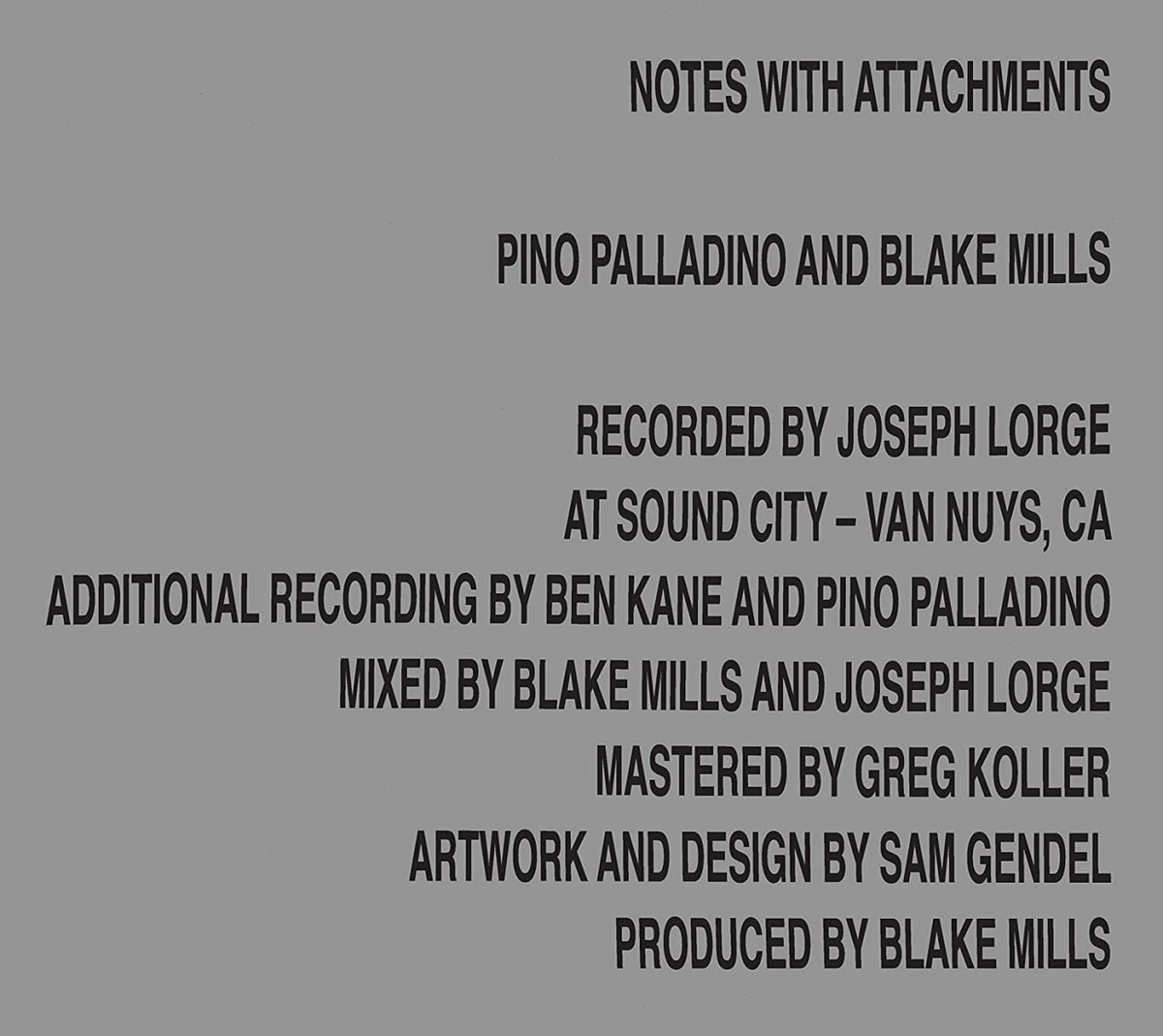 Pino Palladino - Notes With Attachments - [CD]