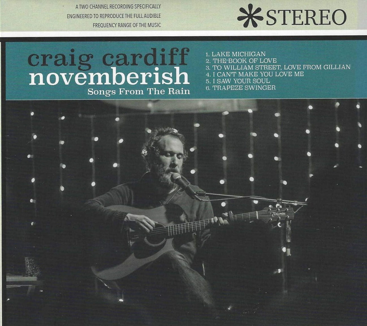 Craig Cardiff - Novemberish (Songs From The Rain) - (Digipack Packaging) - [CD]