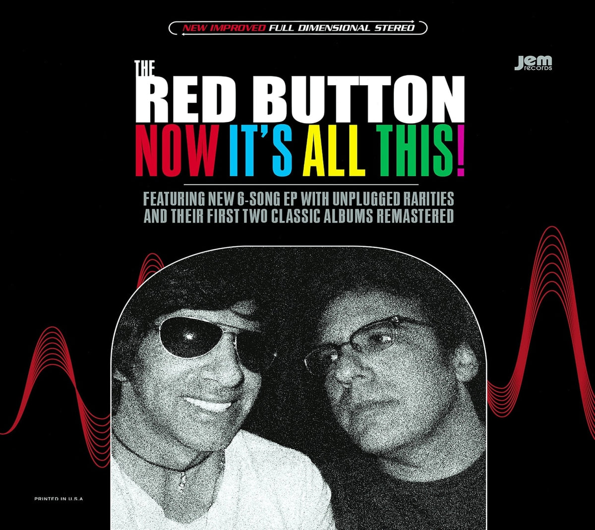 The Red Button - Now It's All This! - [CD]