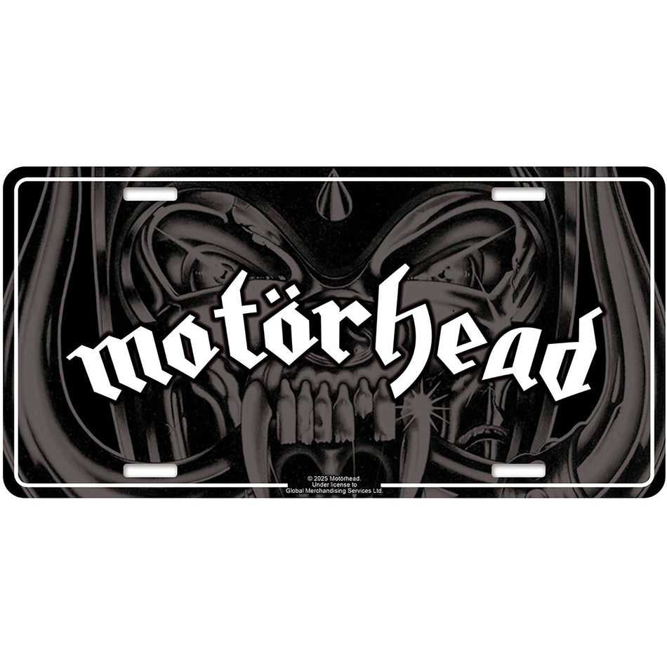 Motorhead Number Plate: Logo
