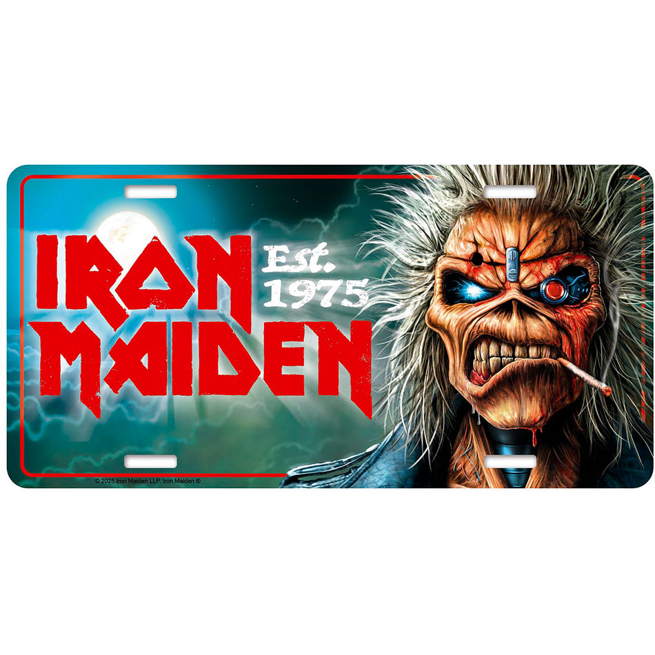Iron Maiden Number Plate: Est 1975
