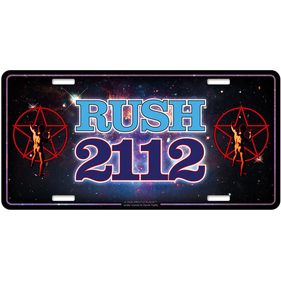 Rush Number Plate: 2112