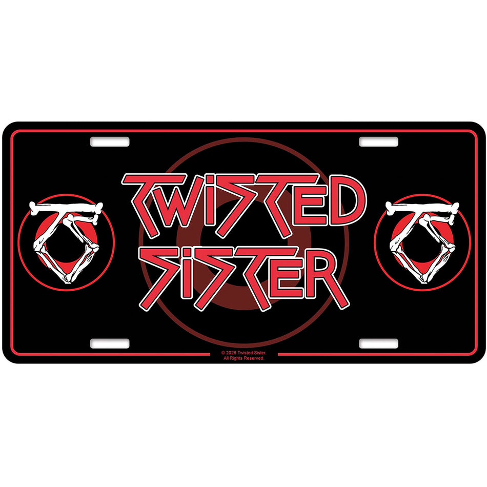 Twisted Sister Number Plate: Logo