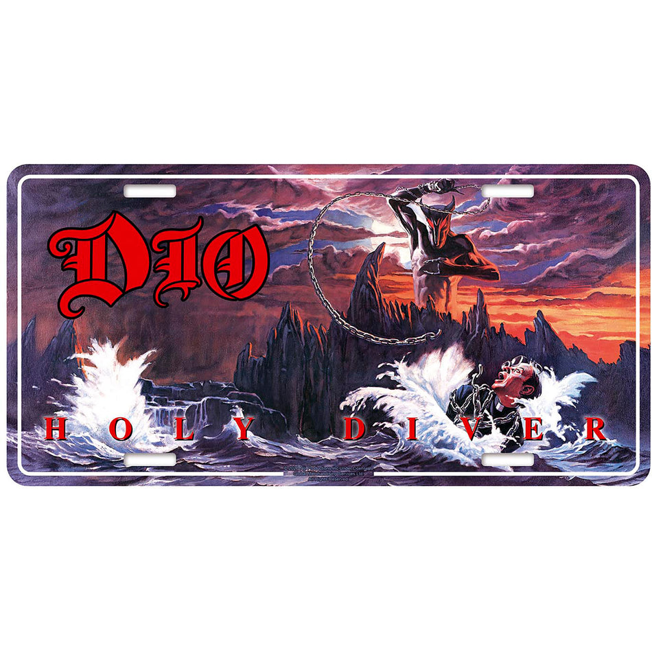 Dio Number Plate: Holy Diver