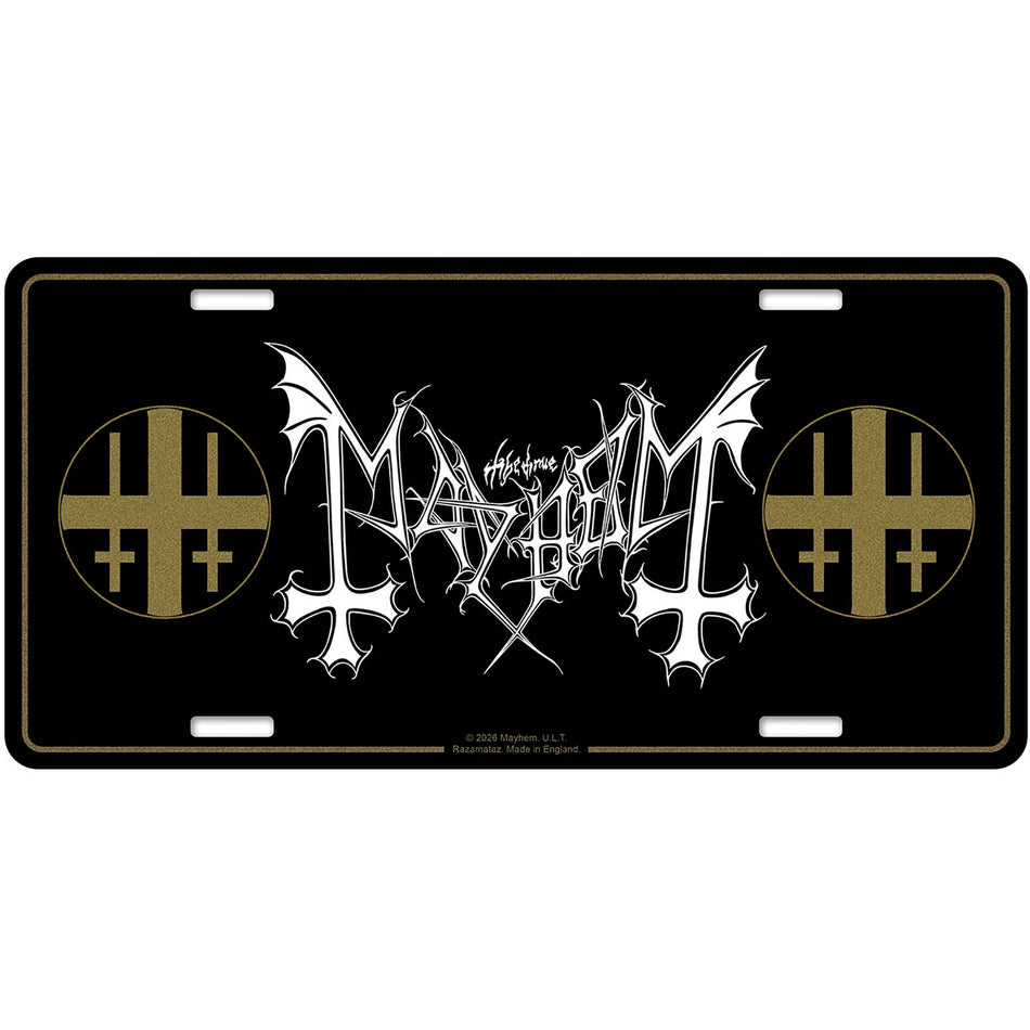 Mayhem Number Plate: Logo