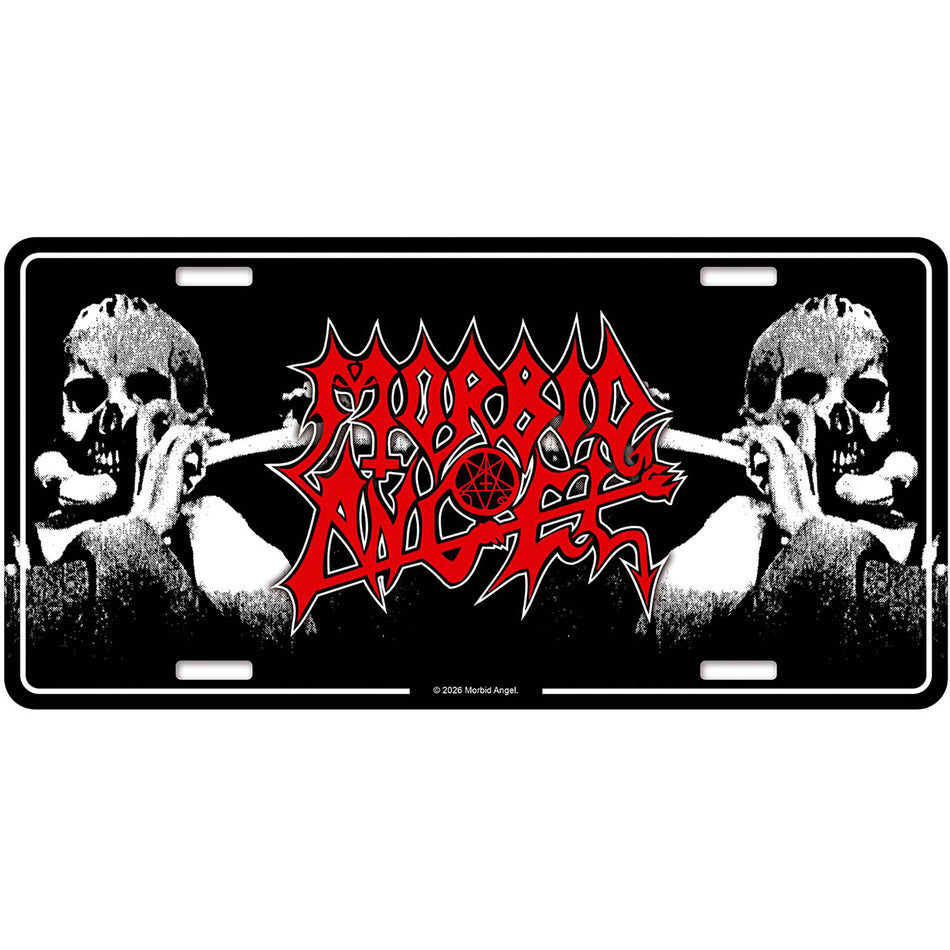 Morbid Angel Number Plate: Leading The Rats