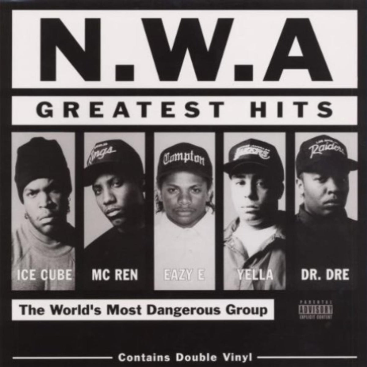 N.W.A - Greatest Hits [Explicit Content] - (Parental Advisory Explicit Lyrics, Bonus Track, Remastered) - [Vinyl]