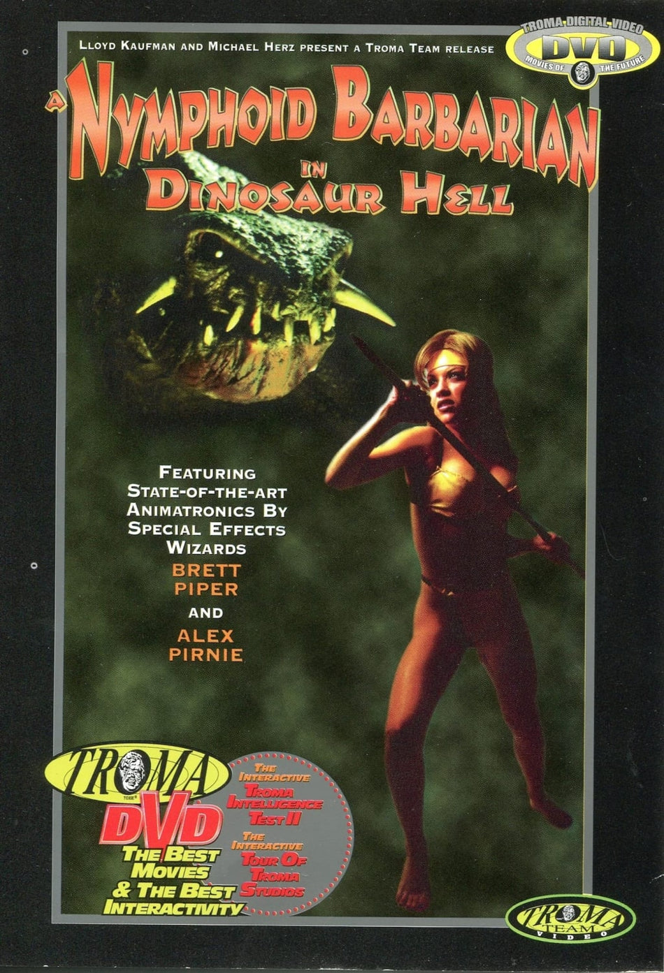 NYMPHOID BARBARIAN IN DINOSAUR HELL - [DVD]