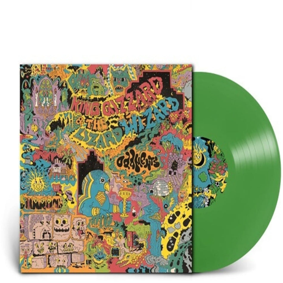 King Gizzard and the Lizard Wizard - Oddments - Injection Molded Pet Ecosonic - (Colored Vinyl, Green) - [Vinyl]