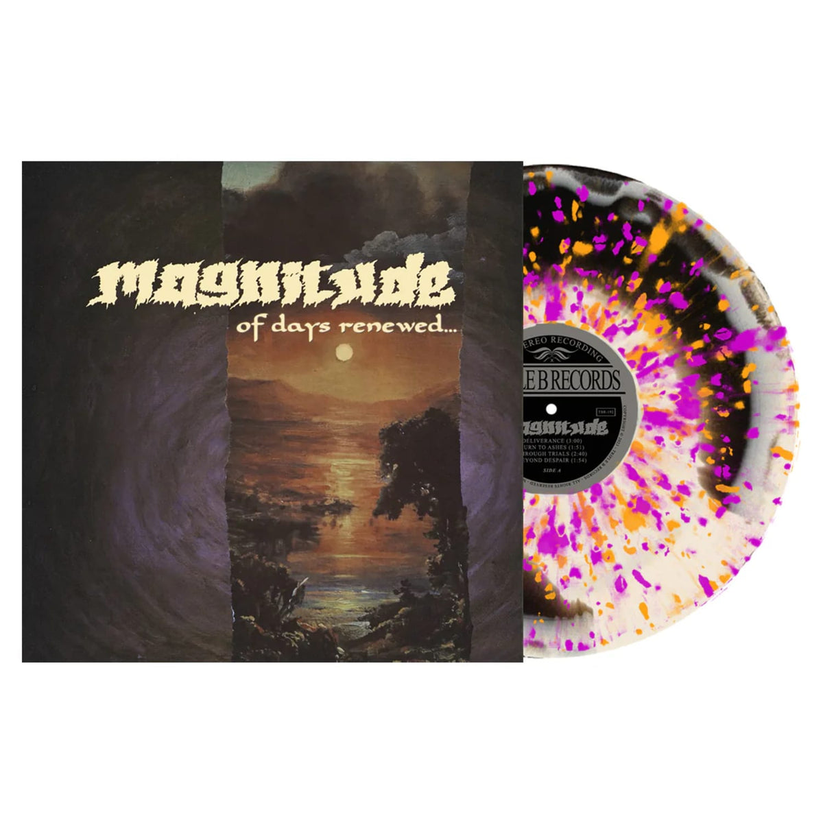Magnitude - Of Days Renewed - Cloudy Purple Colored - [Vinyl]