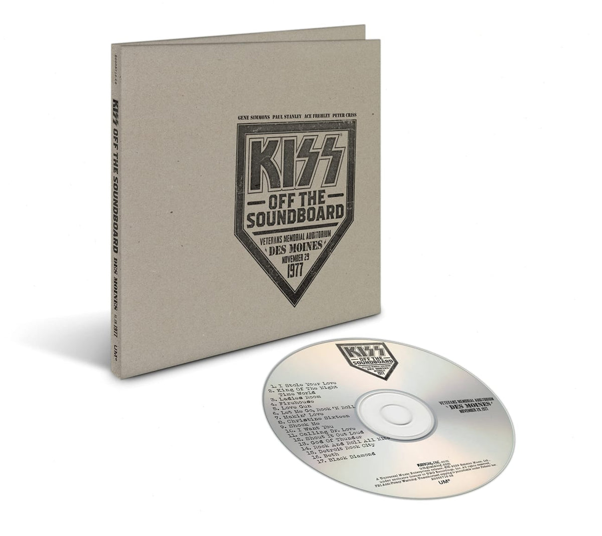 Kiss - KISS Off The Soundboard: Live In Des Moines 1977 - [CD]