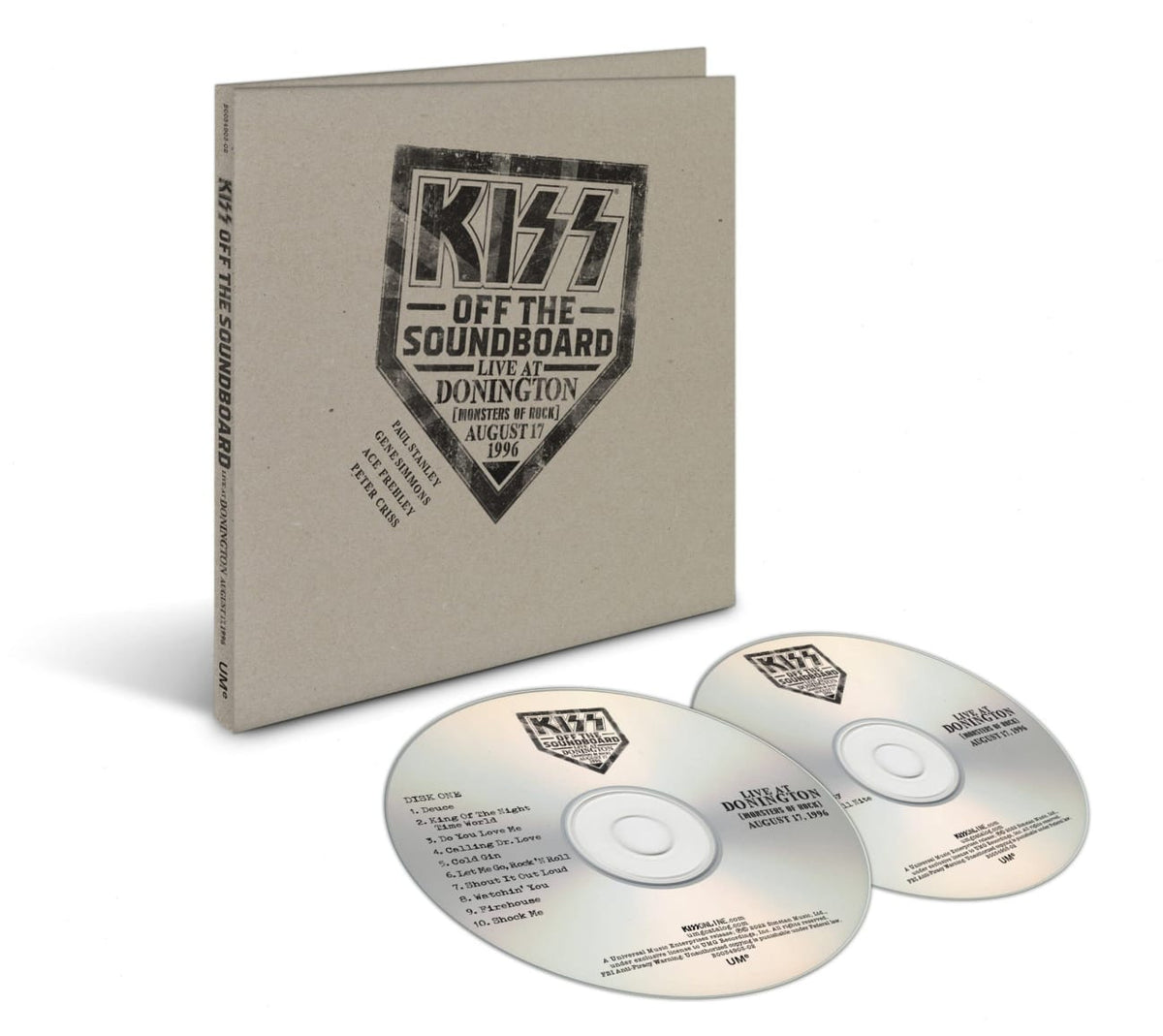 Kiss - Kiss Off The Soundboard: Live At Donington 1996 - [CD]