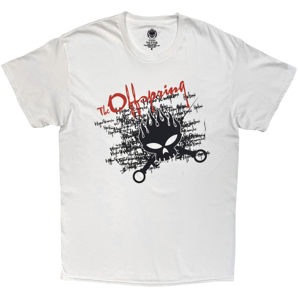 The Offspring Unisex T-Shirt: Hypodermic (White)