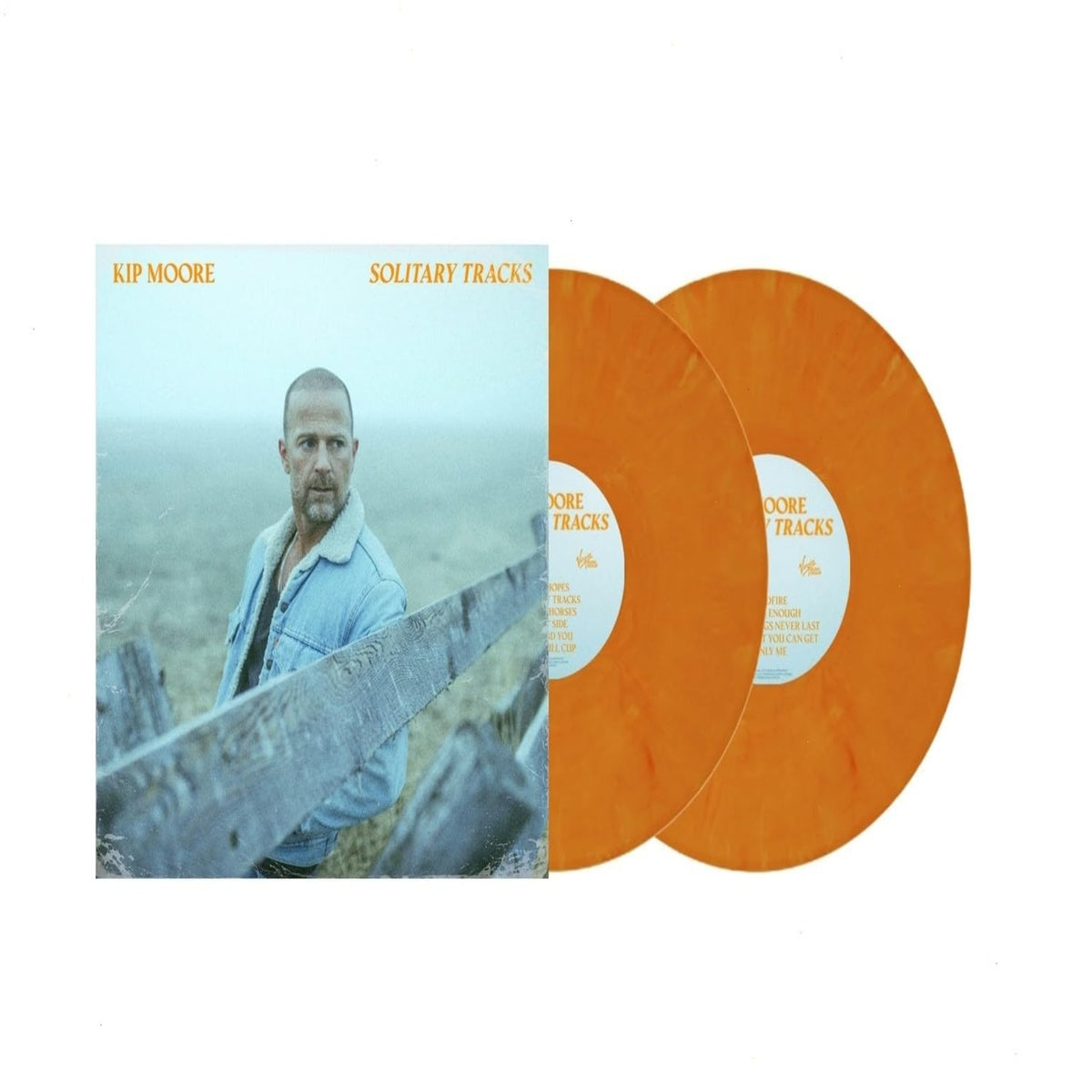 Kip Moore - Solitary Tracks [Citrus Eco-Mix] [Explicit Content] - (Parental Advisory Explicit Lyrics) - [Vinyl]