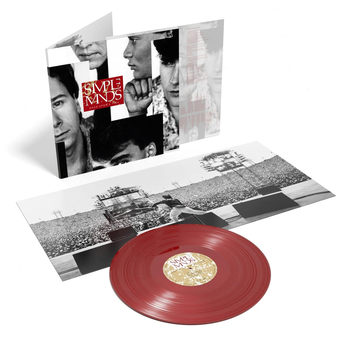 Simple Minds - Once Upon A Time - (Limited Edition, Colored Vinyl, Red, Gatefold LP Jacket) - [Vinyl]