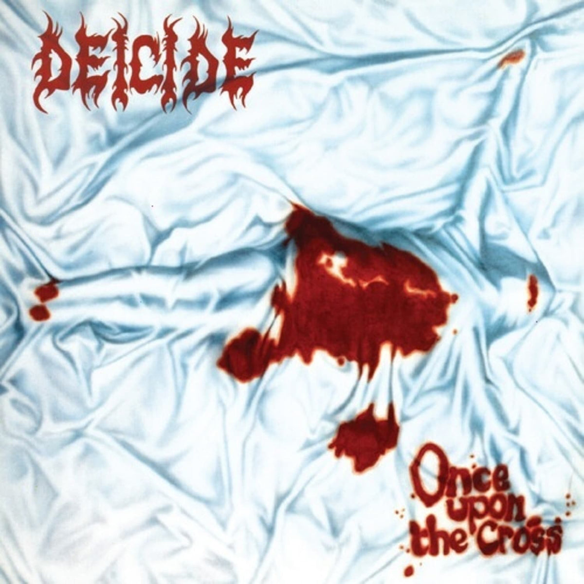 Deicide - Once upon the Cross - Remastered ( MILKY CLEAR WITH BLOOD SPLATTER ) - (Clear , Red, Splatter) - [Vinyl]