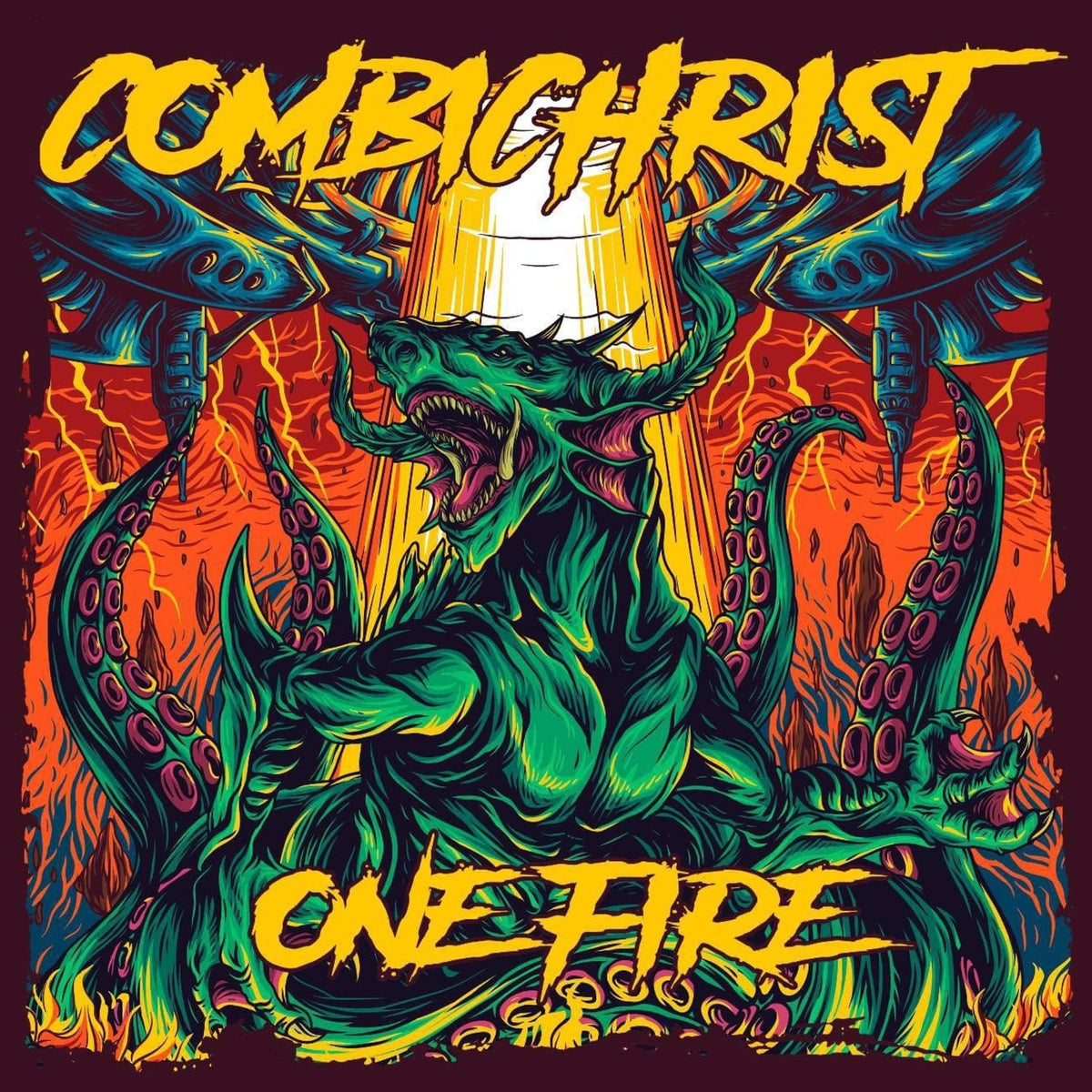 Combichrist - ONE FIREEARTHLING - [Vinyl]