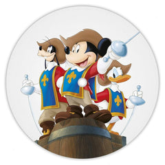 MICKEY MOUSE 90: THE THREE MUSKETEERS - All For One & One For All - 10-Inch Picture Disc - [Vinyl]