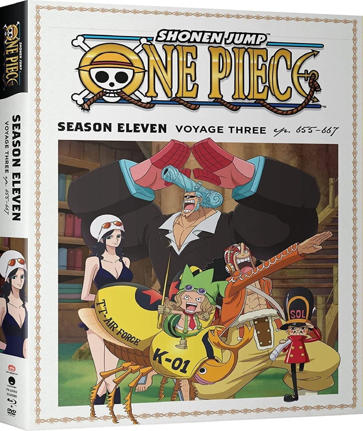 One Piece: Season Eleven Voyage Three - (Boxed Set, With DVD, Subtitled) - [Blu-ray]