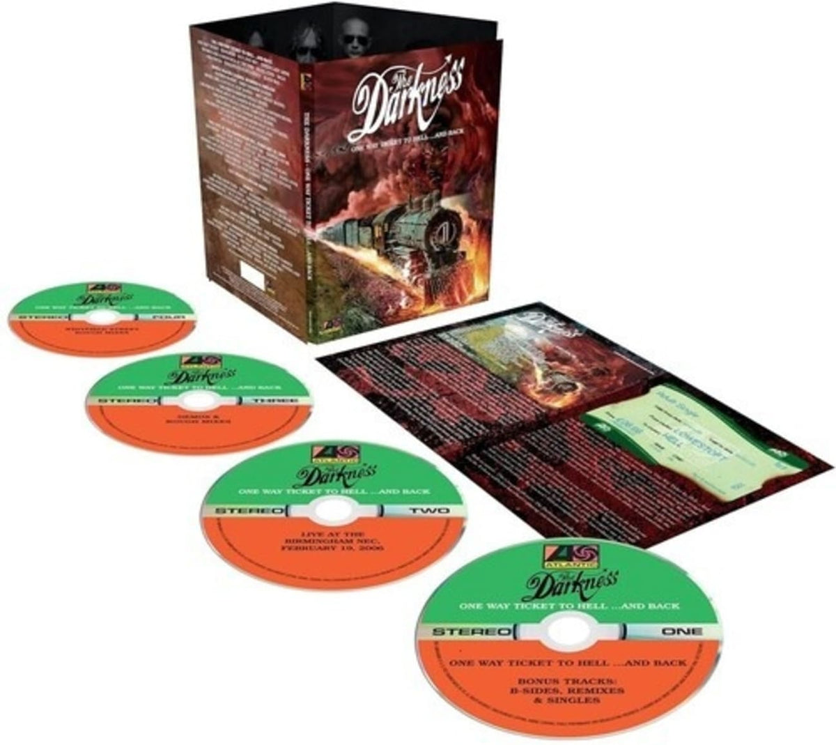 The Darkness - One Way Ticket To Hell......And Back (20th Anniversary Edition) [Explicit Content] - (Parental Advisory Explicit Lyrics, Boxed Set, Anniversary Edition) - [CD]