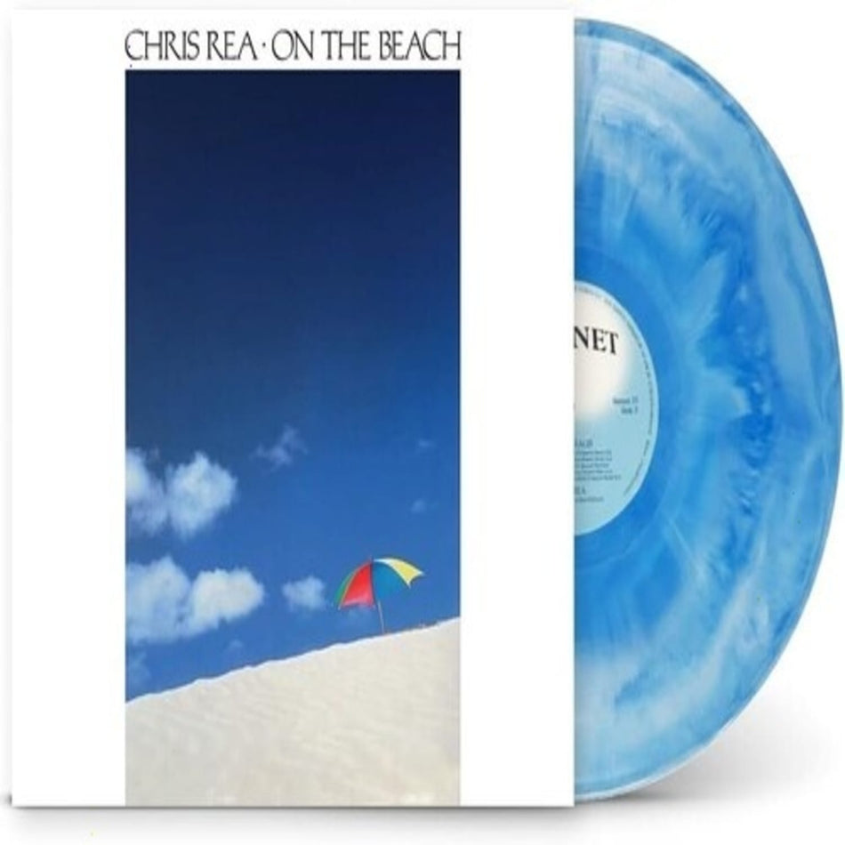 Chris Rea - On The Beach: 40th Anniversary Edition - Sea Blue Marble Colored - [Vinyl]