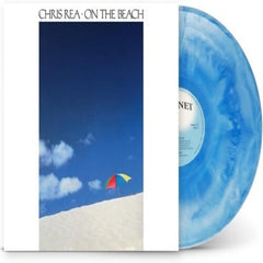Chris Rea - On The Beach: 40th Anniversary Edition - Sea Blue Marble Colored - [Vinyl]