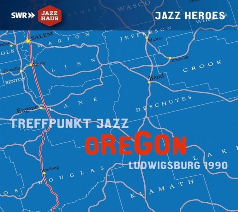 Glen Moore - Oregon - Treffpunkt Jazz, Ludwigsburg 1990 - [CD]
