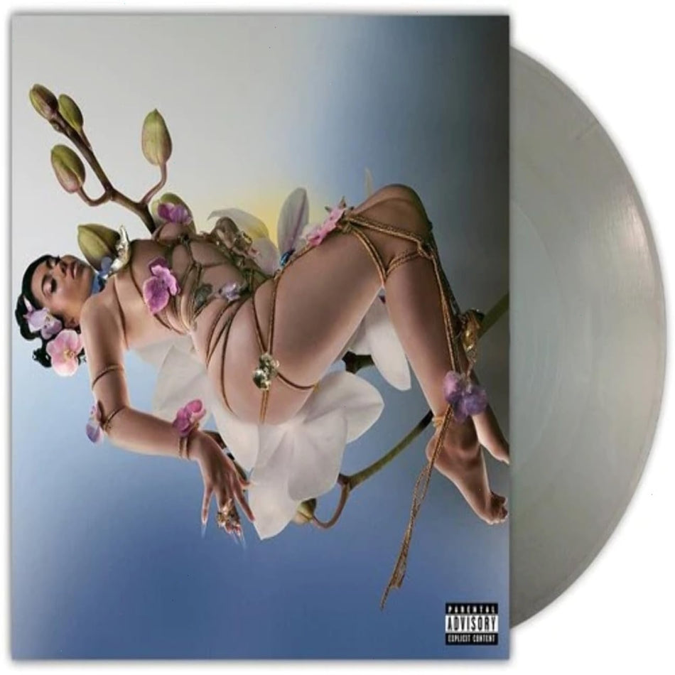 Kali Uchis - Orquideas [Explicit Content] - (Parental Advisory Explicit Lyrics, Indie Exclusive, Colored Vinyl, Silver, Alternate Cover) - [Vinyl]