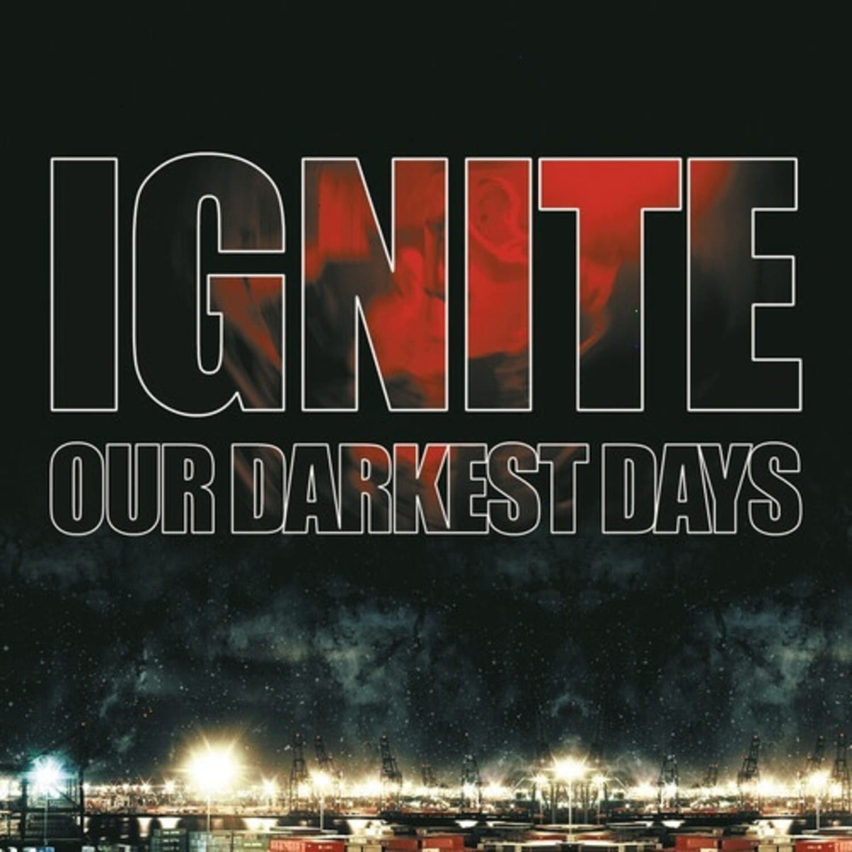 Ignite - Our Darkest Days - (Limited Edition, Colored , Red, Black) - [Vinyl]