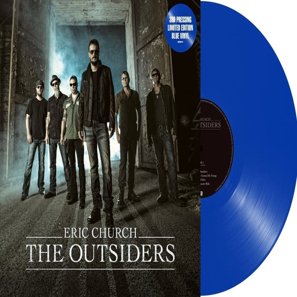 Eric Church - The Outsiders - (Colored , Blue) - [Vinyl]
