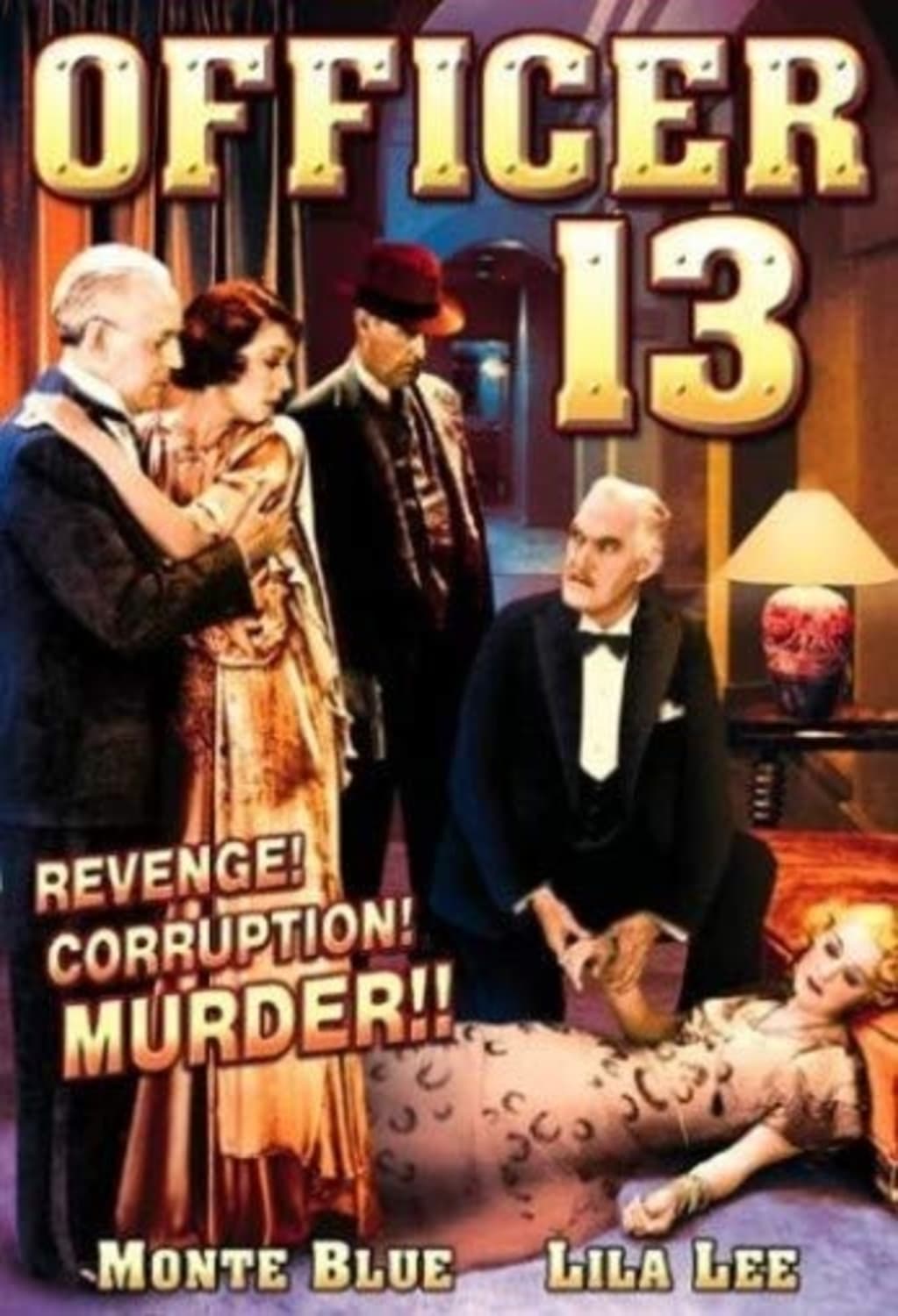 Officer 13 - (Black & White) - [DVD]