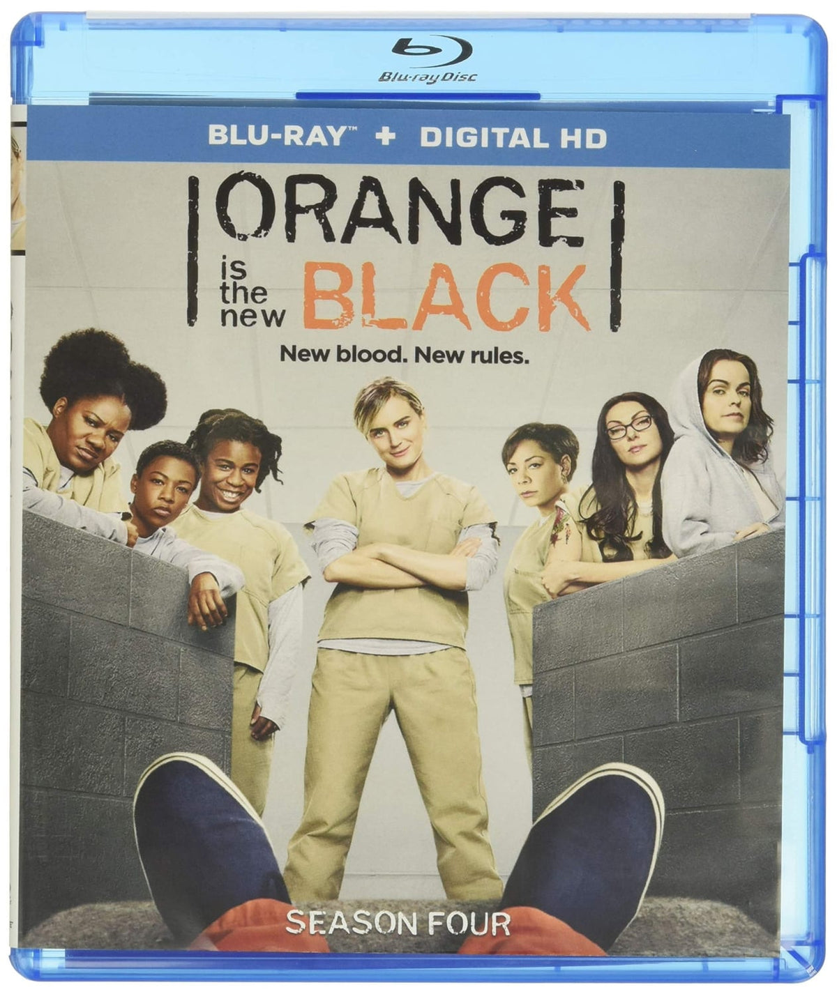 Orange Is the New Black: Season Four - (Widescreen, Digital Theater System, AC-3, 3 Pack, Subtitled) - [Blu-ray]