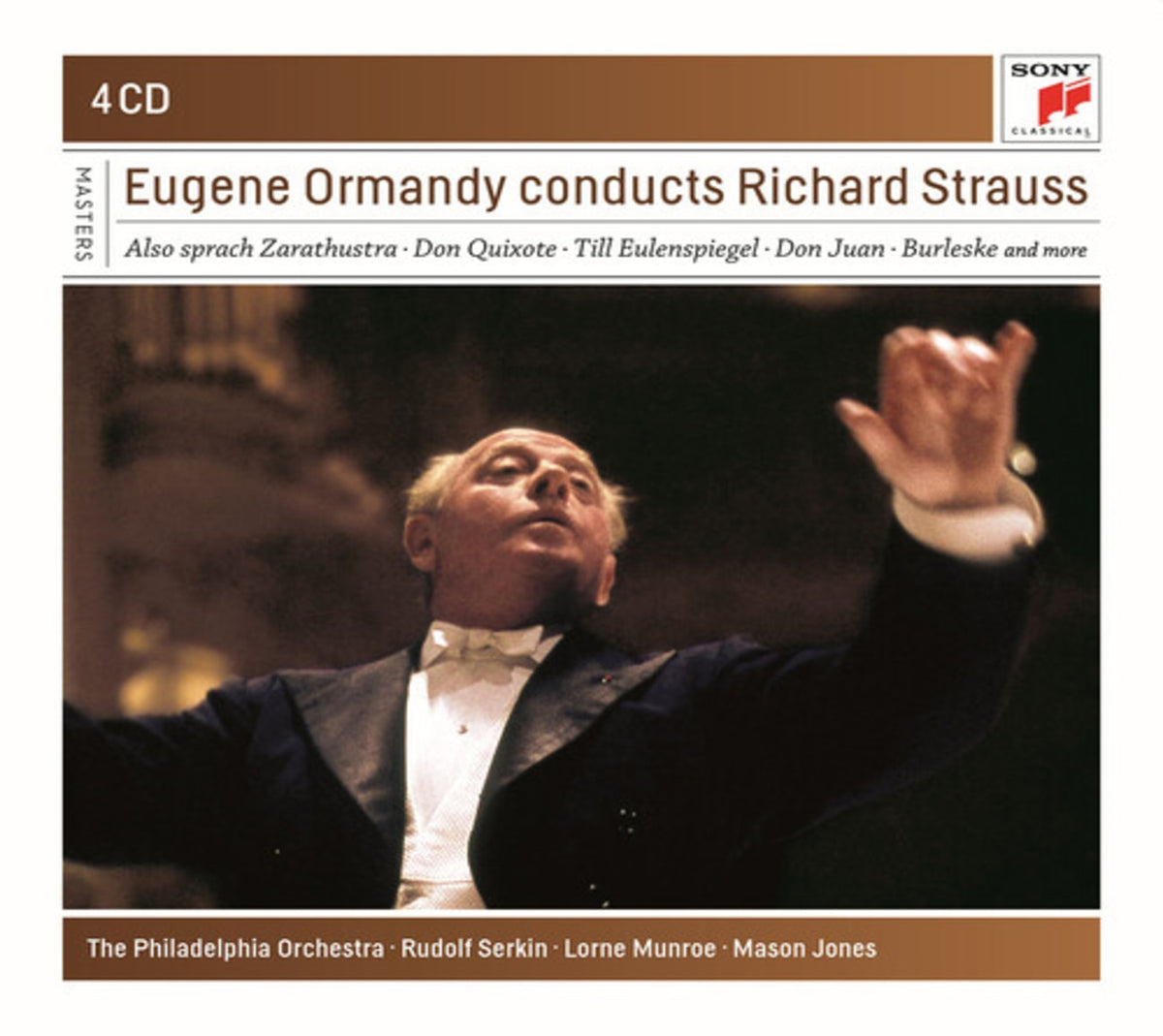 Ormandy The Philadelphia Orchestra Serkin Munroe Cooley Jones - Ormandy Conducts Strauss - [CD]