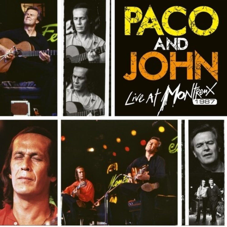 De Lucia, Paco - Paco And John Live At Montreux 1987 - (Colored Vinyl, Yellow, Orange, Limited Edition, Reissue) - [Vinyl]