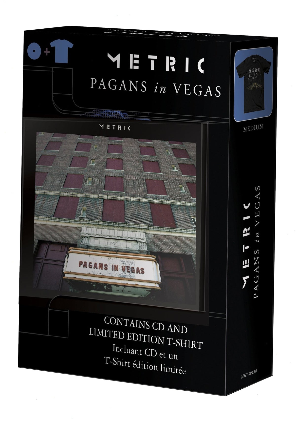 Metric - Pagans in Vegas (LTD +T Shirt) - [CD]