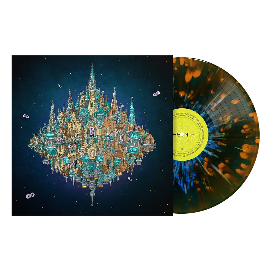Dance Gavin Dance - Pantheon [Cobalt/ Orange Smush/ Splatter 2] - (Orange/Blue/Splatter Vinyl)