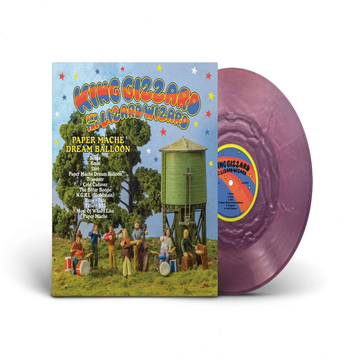 King Gizzard and the Lizard Wizard - Paper Mache Dream Balloon [Pink Seaglass Edition] - (Limited Edition, Colored Vinyl, Pink) - [Vinyl]