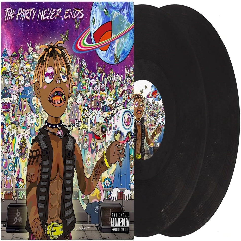 Juice Wrld - The Party Never Ends (Black Vinyl 2xLP) - (Colour Vinyl)