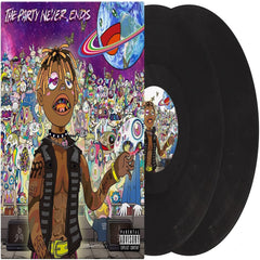Juice Wrld - The Party Never Ends (Black Vinyl 2xLP) [Explicit Content] - (Parental Advisory Explicit Lyrics, Colored Vinyl) - [Vinyl]