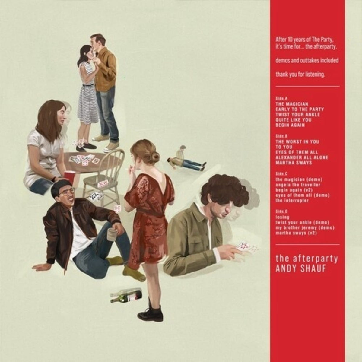 Andy Shauf - The Party (10th Anniversary) - (Anniversary Edition, Reissue) - [Vinyl]