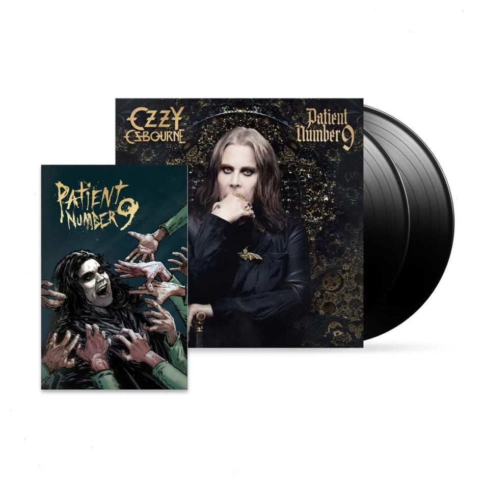 Ozzy Osbourne - Patient Number 9 - Black Vinyl with Comic Book [Import] - [Vinyl]